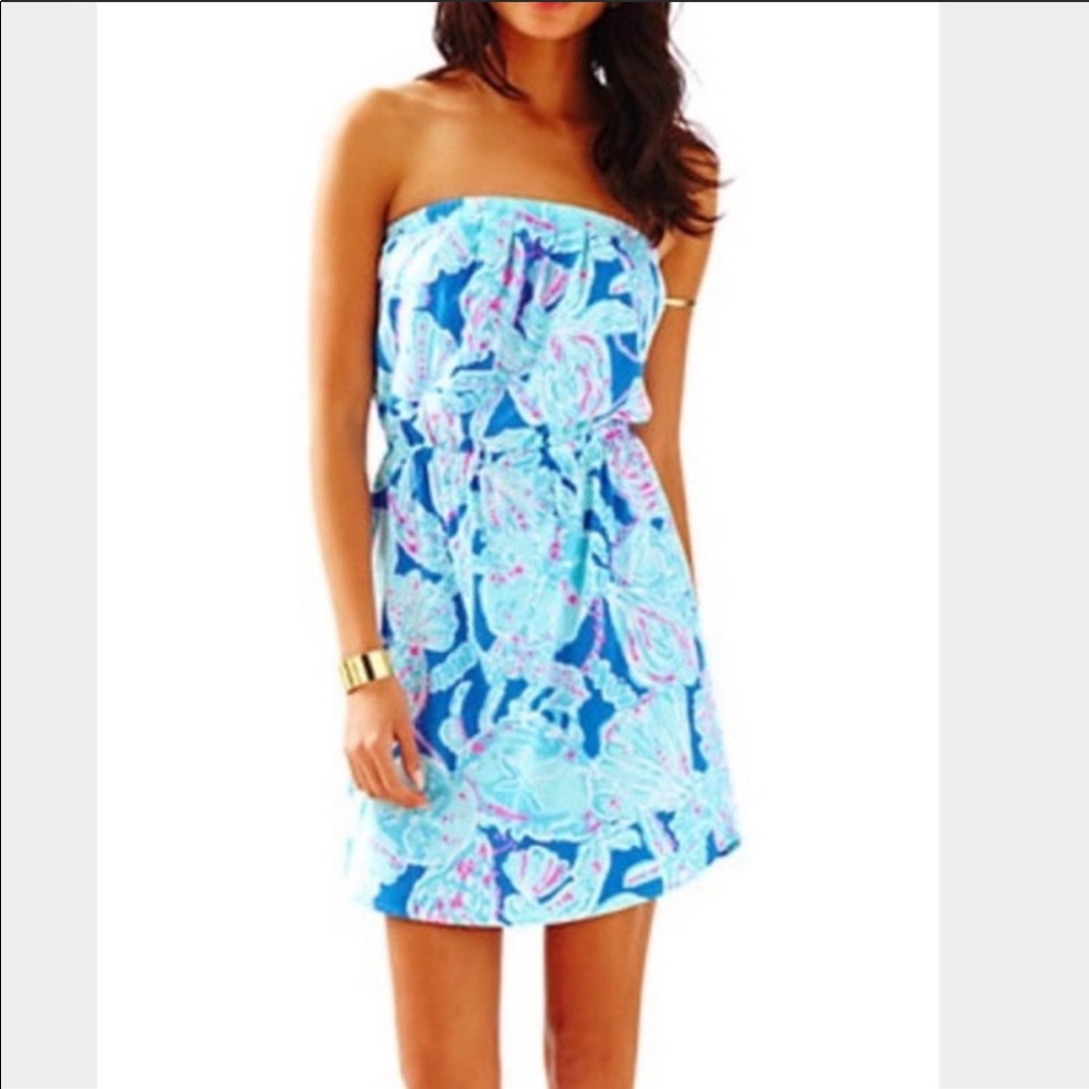 Lilly Pulitzer Windsor strapless dress in XS